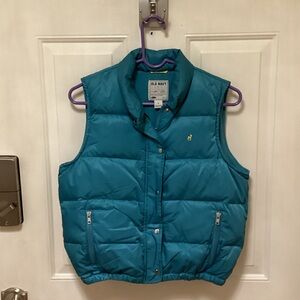 Old Navy Blue Puffer Vest